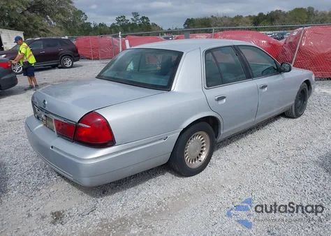 1999 Mercury Grand Marquis Ls из США, поврежденный, VIN 2MEFM75W5XX661750
